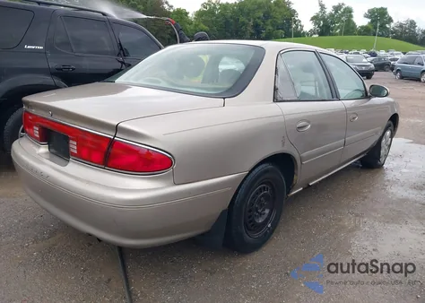 2001 Buick Century Custom z USA, uszkodzony, nr VIN 2G4WS52J811125904